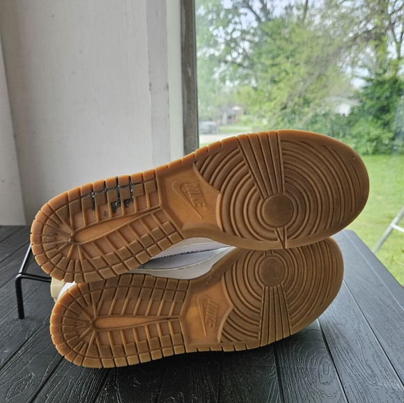 Nike Dunk Low Washed Denim Mens Size 14 FN6881-100 - Picture 8 of 14